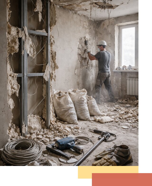 Профессиональный демонтаж зданий и конструкций в Мончегорске