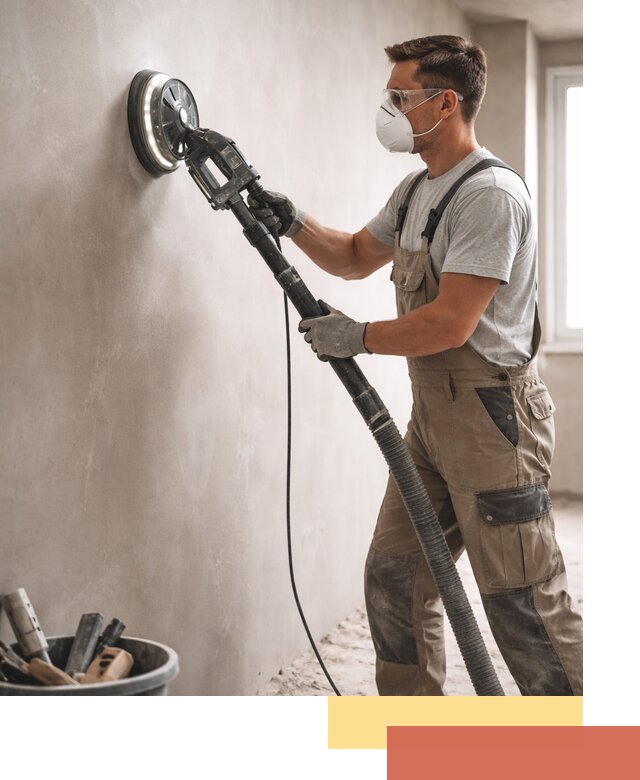 Профессиональная шлифовка стен в Мончегорске быстро и качественно