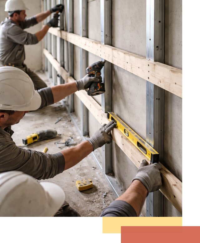 Устройство обрешетки под панели в Мончегорске