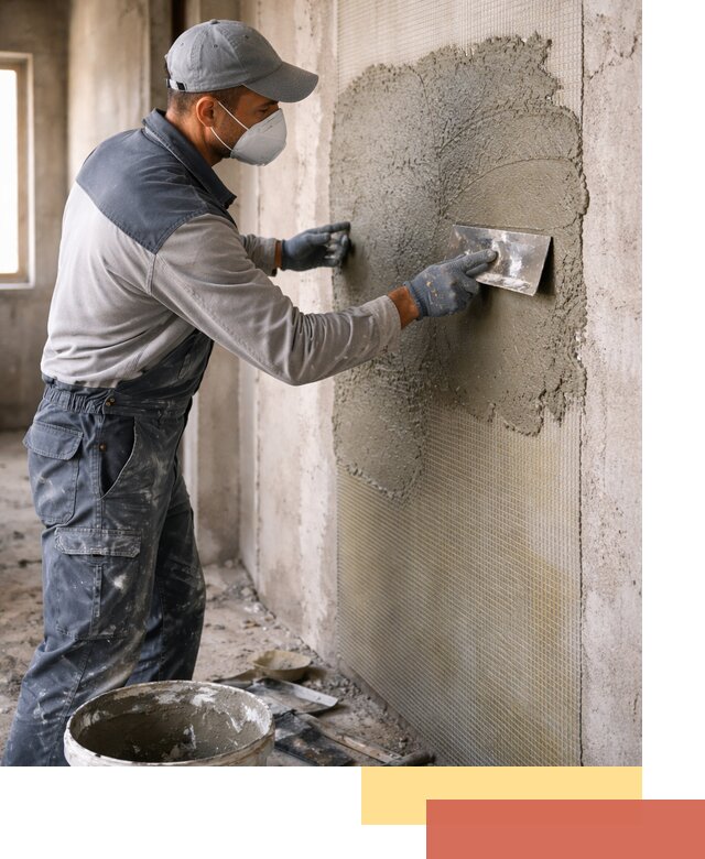 Штукатурка стен по сетке в Мончегорске под ключ качественно и быстро