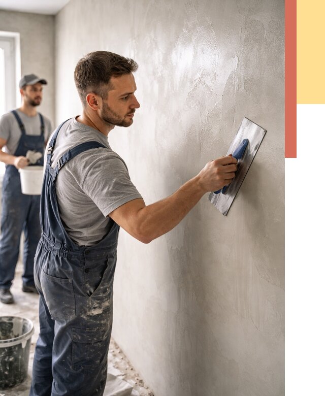 Глянцевание штукатурки стен в Мончегорске от 7575 руб. — услуги и затирка | ОТДЕЛОЧНИК-Мнч