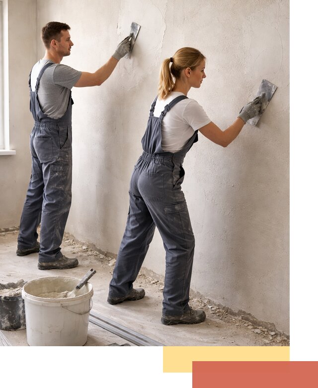 Штукатурка стен под обои в Мончегорске профессионально и быстро
