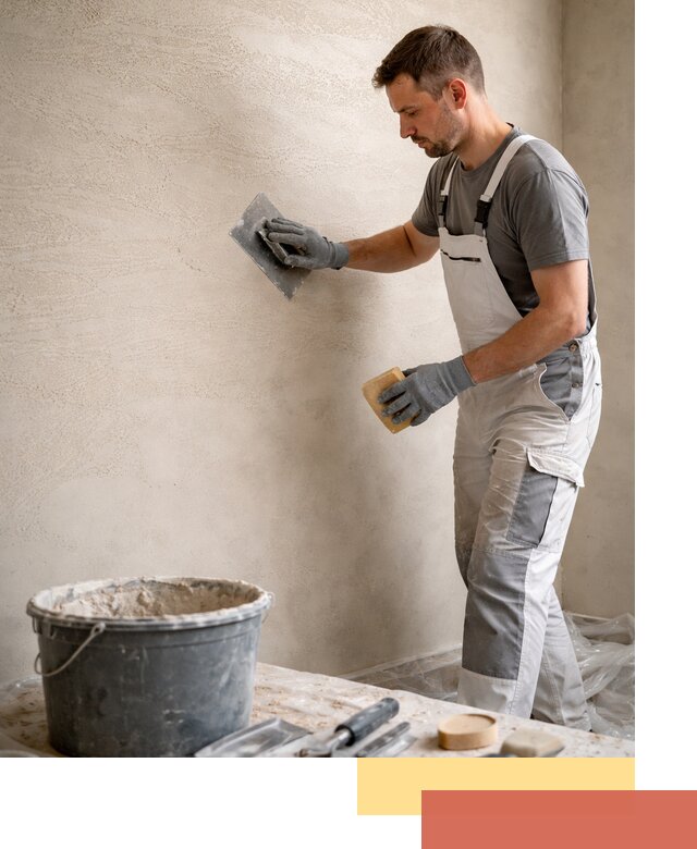 Декоративная штукатурка травертин в Мончегорске для стен и потолков