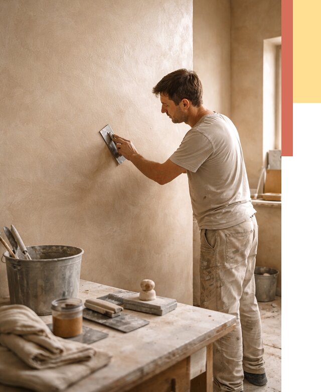 Марокканская штукатурка таделакт в Мончегорске под ключ от 4242 руб. | ОТДЕЛОЧНИК-Мнч