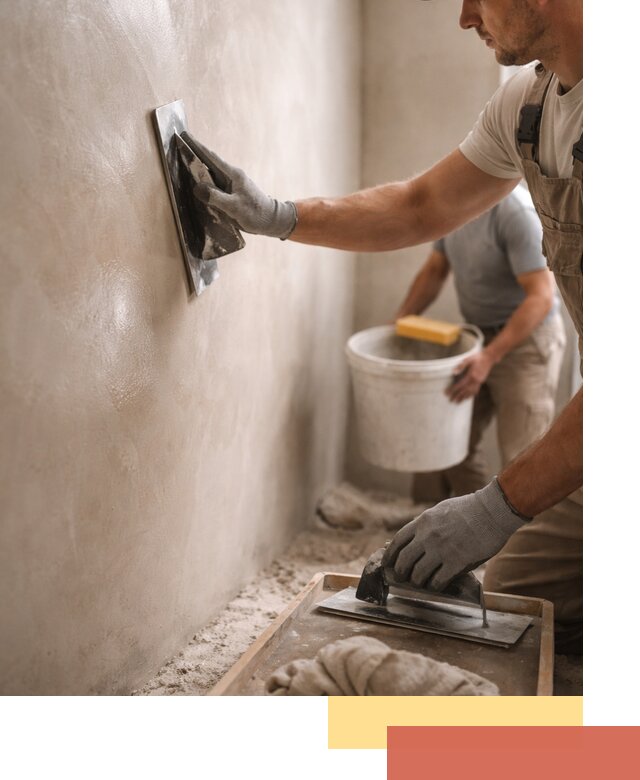 Нанесение марокканской штукатурки таделакт в Мончегорске