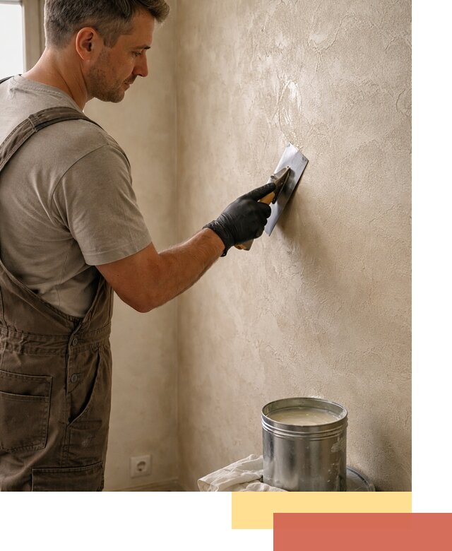 Нанесение воска на штукатурку в Мончегорске для защиты и блеска