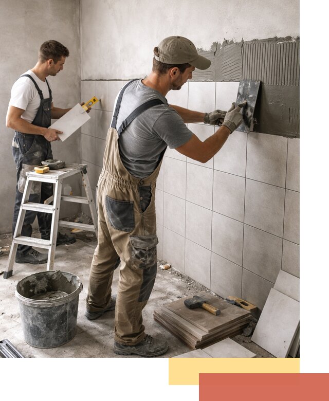 Укладка плитки на стены в Мончегорске профессионально и надежно