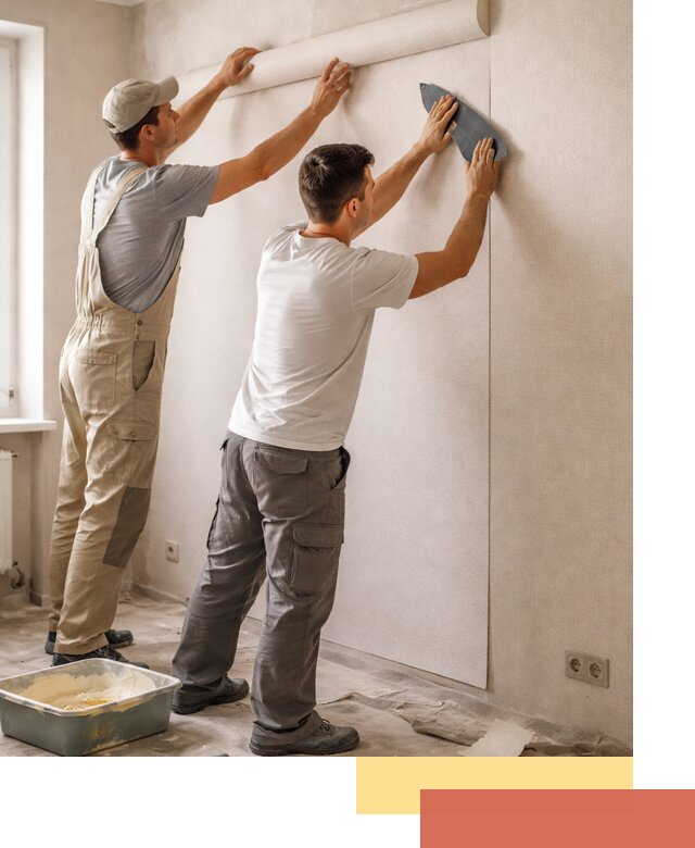 Поклейка виниловых обоев в Мончегорске профессионально и качественно