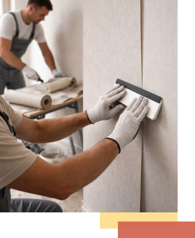 Поклейка обоев под покраску в Мончегорске профессионально и быстро