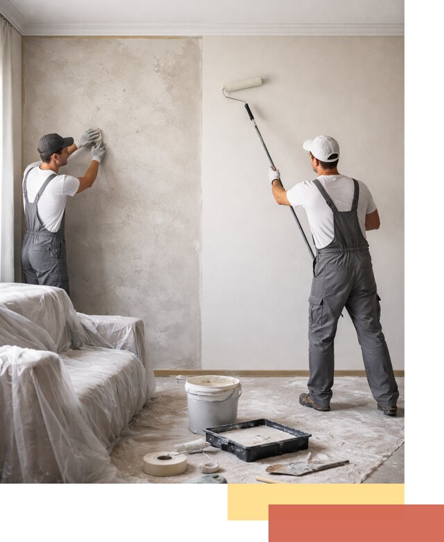 Покраска стен антивандальной краской в Мончегорске