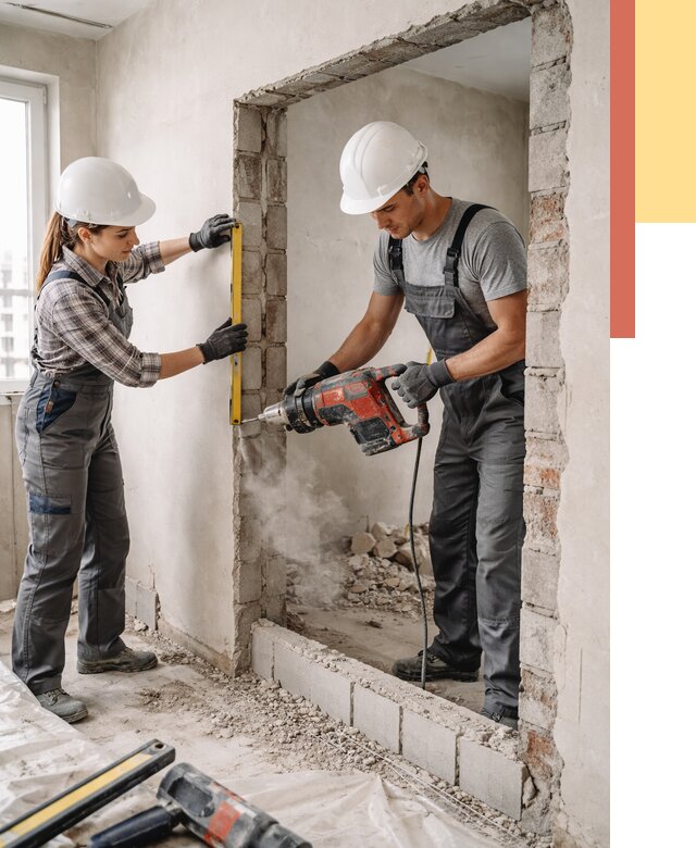 Создание проемов в стенах в Мончегорске от 6565 руб. — алмазная резка и расширение | ОТДЕЛОЧНИК-Мнч