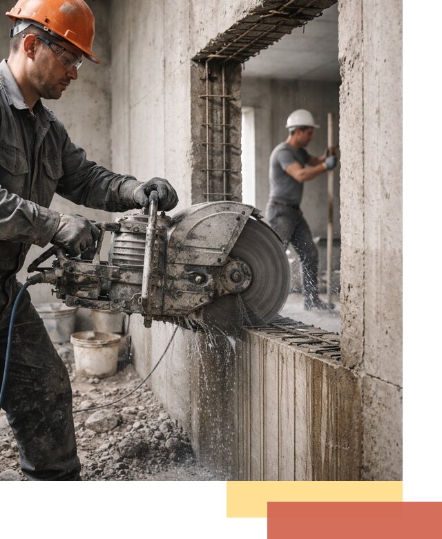 Алмазная резка проемов в Мончегорске быстро и точно