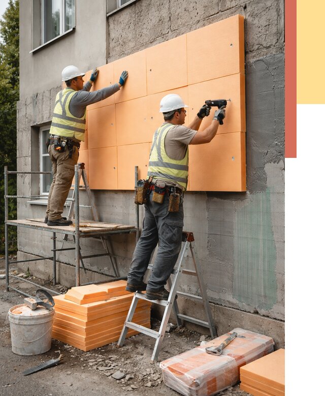 Утепление стен пеноплексом в Мончегорске от 1869 руб./м2 — быстро и недорого | ОТДЕЛОЧНИК-Мнч
