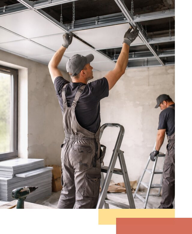 Монтаж кассетного потолка в Мончегорске качественно и быстро