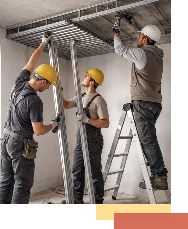 Монтаж реечного потолка под ключ в Мончегорске