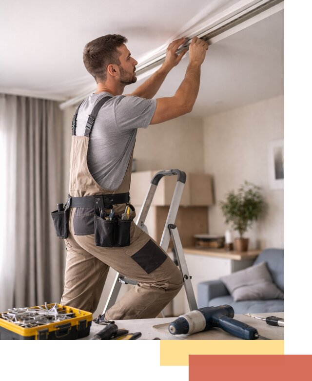 Ремонт натяжных потолков в Мончегорске — качественно и оперативно