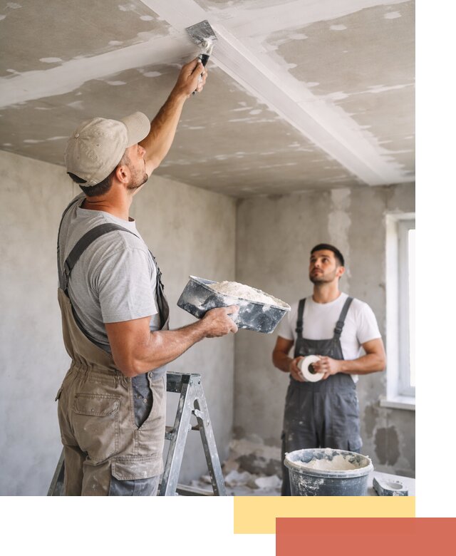 Обработка швов потолка ГКЛ в Мончегорске: качественная заделка и шпатлевка