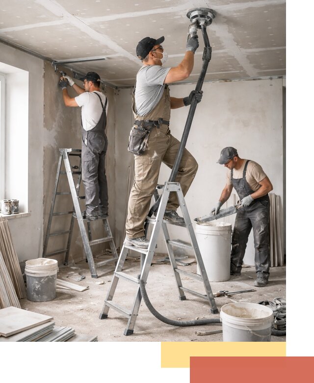 Ремонт потолка из гипсокартона в Мончегорске: быстрый и качественный монтаж