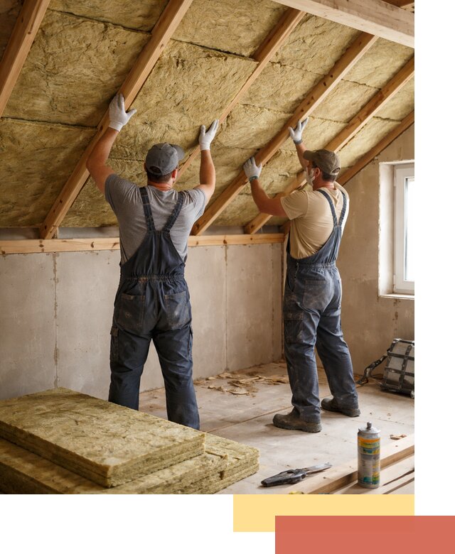 Утепление потолка минеральной ватой в Мончегорске